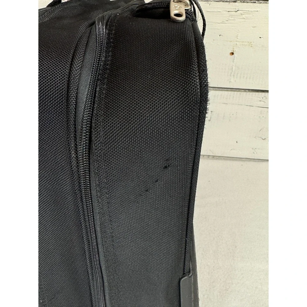 Samsonite Rolling Laptop Briefcase Black Wheeled Business Bag Carry On Tote